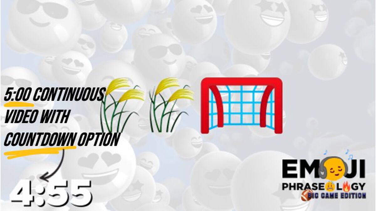 Emoji Phraseology: Big Game Edition image number null